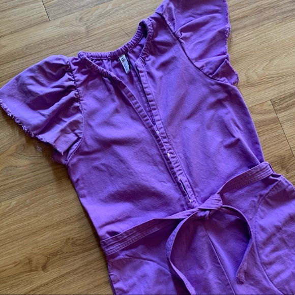 Zara | Denim Jumpsuit | S - Picture 7 of 13